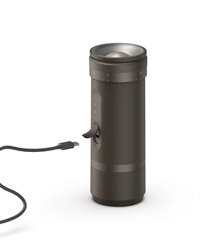 Fino Portable Electric Coffee Grinder | Tundra Brown