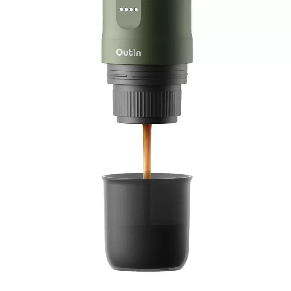 Nano Portable Espresso Machine | Forest Green – THiRD